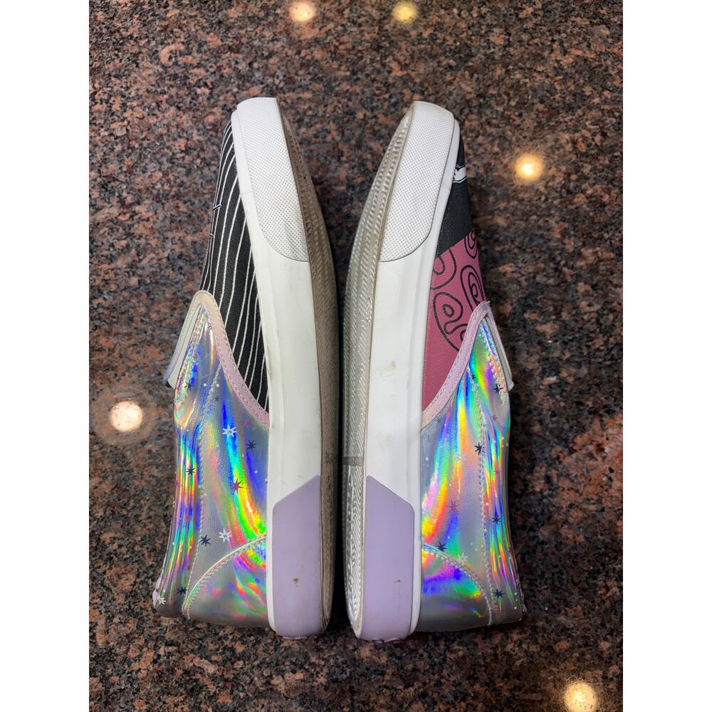 Disney The Nightmare Before Christmas Jack & Sally Slip On Sneakers Size 9.5 - Picture 5 of 13